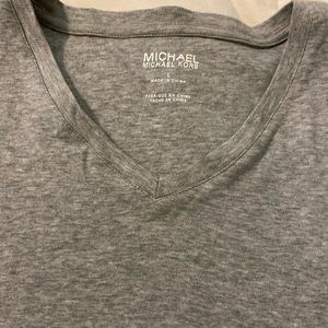 Mens Grey Michael Kors soft Tee